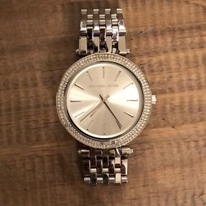 Micheal Kors silver watch!!